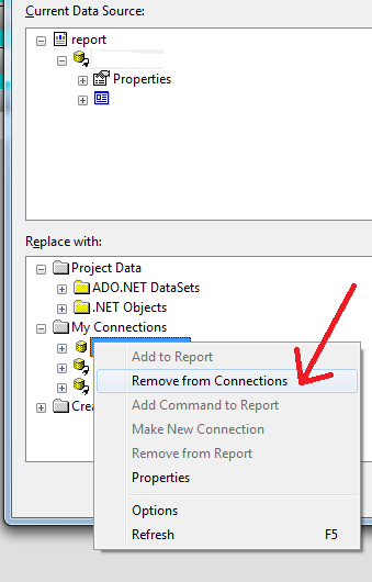Cyrstal Reports Update Datasource