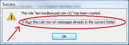 Click Check Box and OK